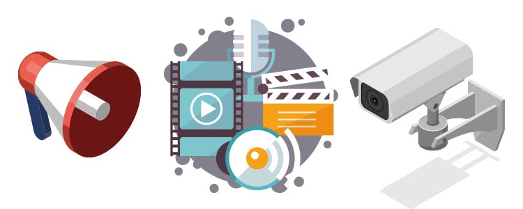 Audio and Video Systems for Electronic Security Systems
