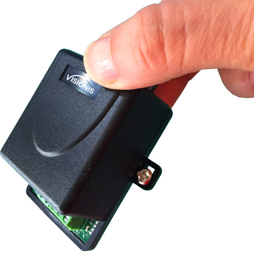 Receptor Inalámbrico 1 Canal Visionis VIS-8004 para Control de Acceso