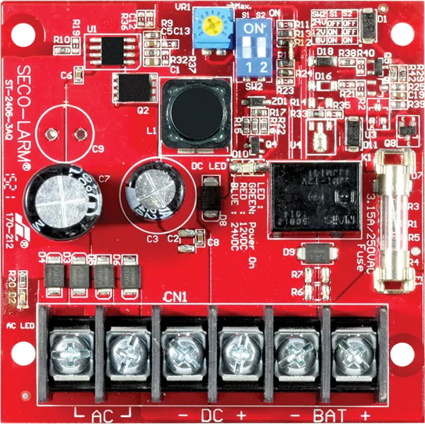 Fuente De Poder 3A SECOLARM ST-2406-3AQ | Seguridad Electrónica Profesional