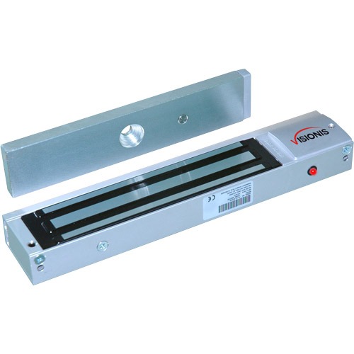 Cerradura Magnética 300 lbs con LED para Control de Acceso 12V/24V