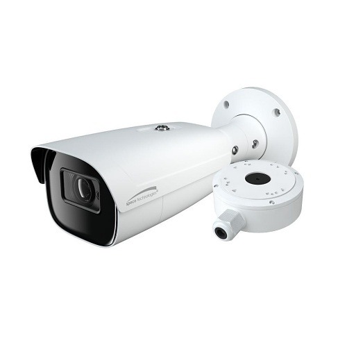 Cámara Bullet IP Speco O4B9M 4MP H.265 AI con Lente Motorizado 2.8-12mm