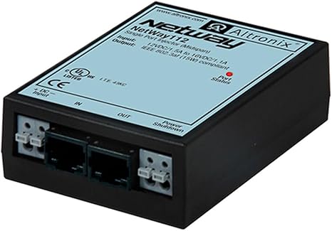 Inyector PoE de Un Solo Puerto Altronix NetWay1