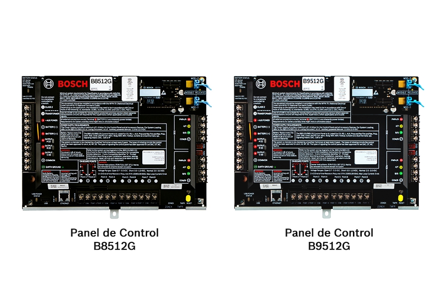 Panel de Control de Alta Capacidad Bosch B9512G