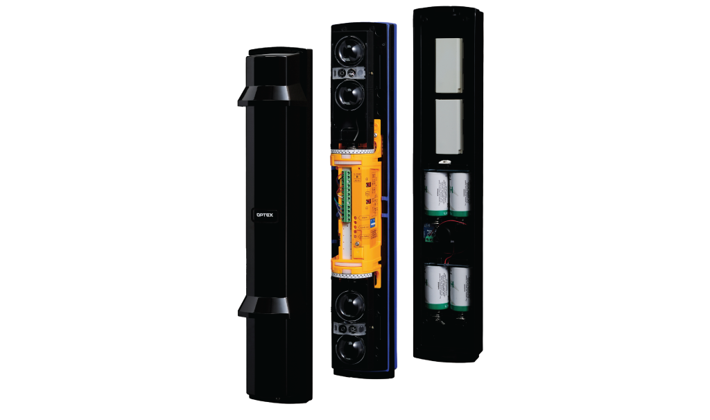 Barrera Infrarroja Inalámbrica OPTEX SL-350QFR de 4 Haces