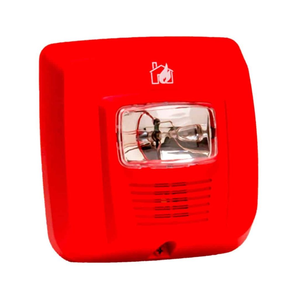 Sirena con Estroboscopio para Pared Blanca | System Sensor L-Series | Seguridad Electrónica PROTECCIÓN CONTRA INCENDIO