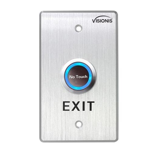 Botón No Touch de Salida con Sensor Infrarrojo y LED Visionis VIS-7013