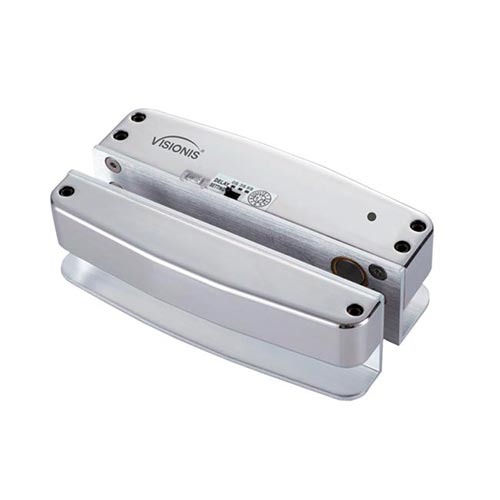 Cerradura de Pasador Eléctrico 1700 Lbs Puerta de Vidrio Fail Safe LED 12/24VDC | Visionis