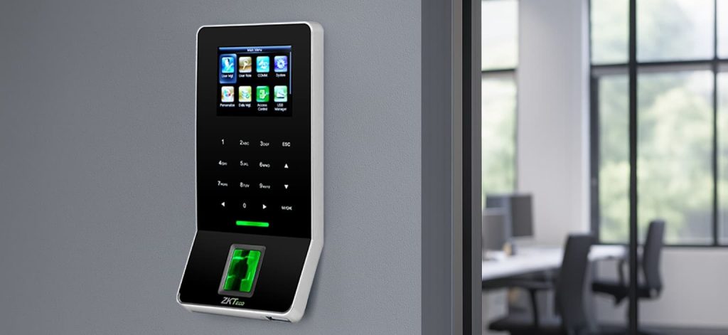 Terminal de Control de Acceso por Huella Digital y Wi-Fi | ZKTeco F22 | Seguridad Electrónica CONTROL DE ACCESO