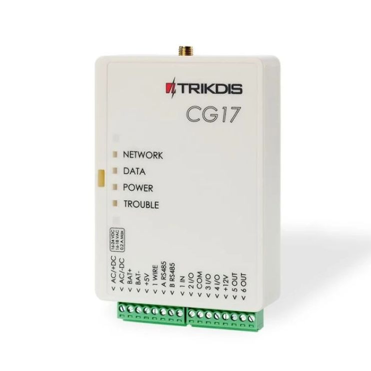 Panel de Control CG17 Trikdis 4G para Pequeñas Instalaciones