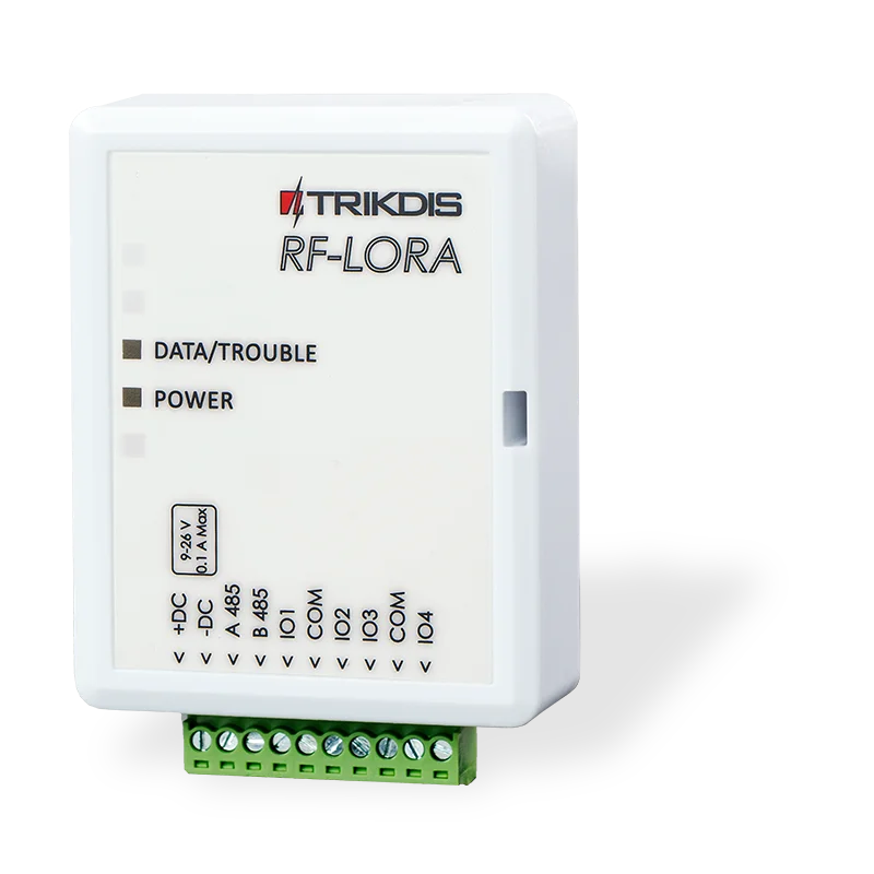 Transceptor Inalámbrico RF-LORA Trikdis de Largo Alcance