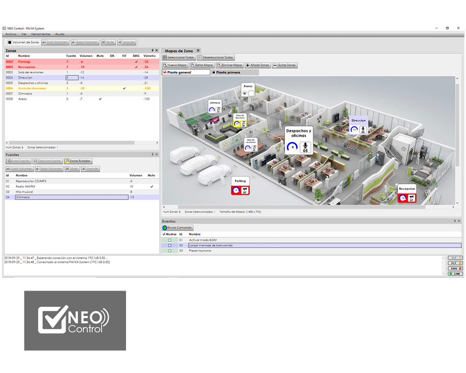 Software de configuración NEO LDA Audio Tech
